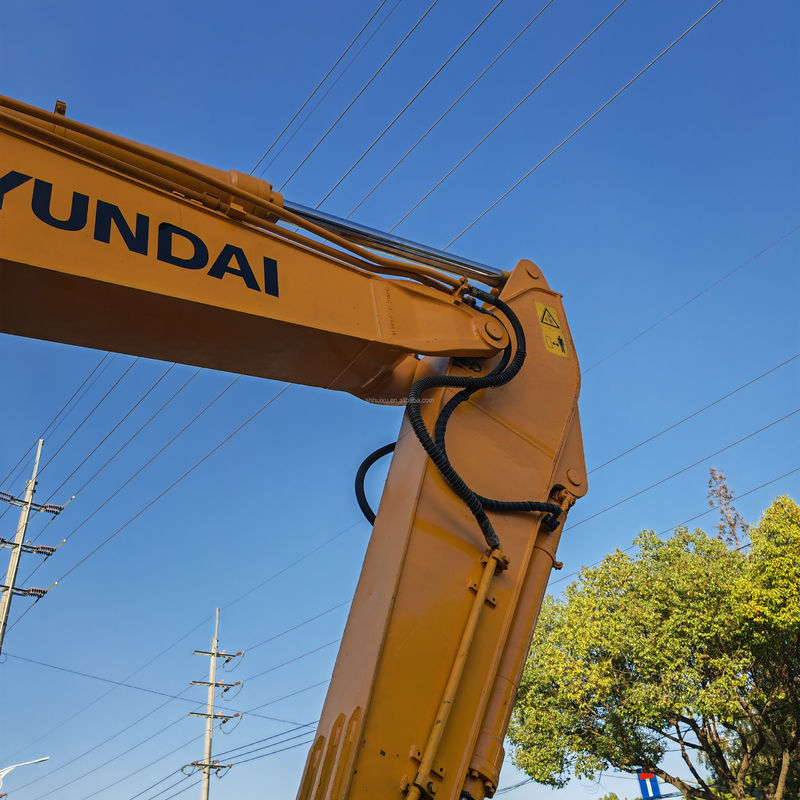 2.1m3 Capacité du seau Excavateur à roues d'occasion Hyundai 210 7 Excavateur d'occasion
