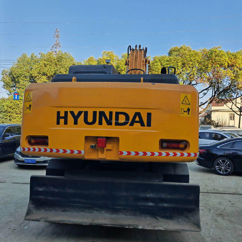 2.1m3 Capacité du seau Excavateur à roues d'occasion Hyundai 210 7 Excavateur d'occasion