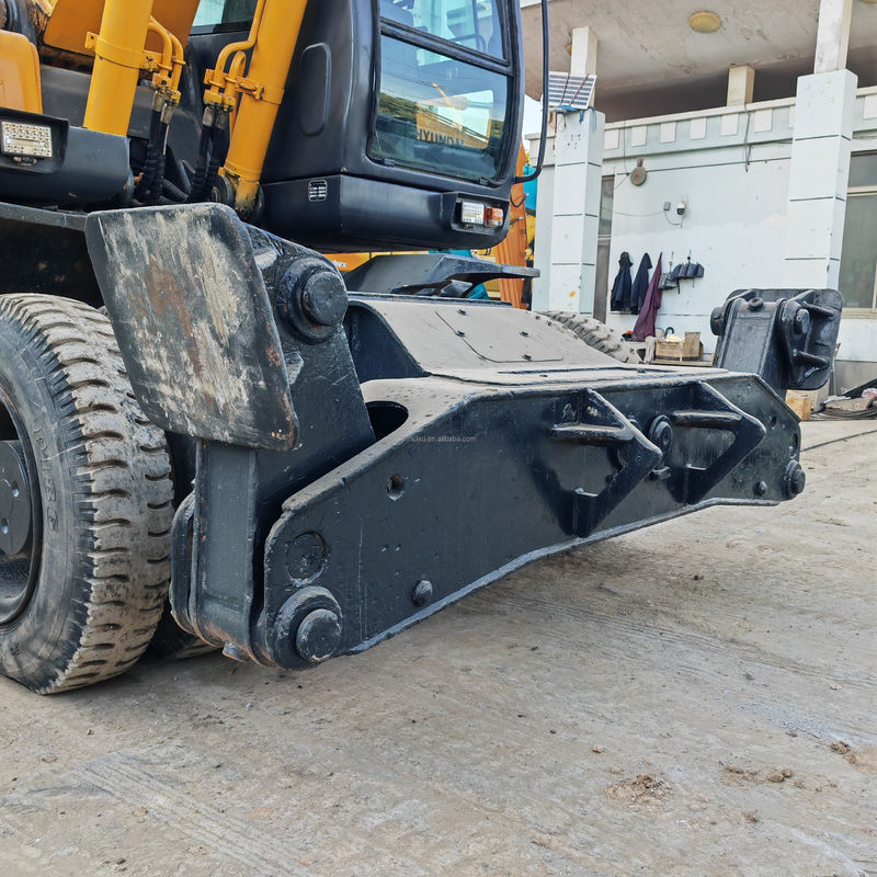 2.1m3 Capacité du seau Excavateur à roues d'occasion Hyundai 210 7 Excavateur d'occasion