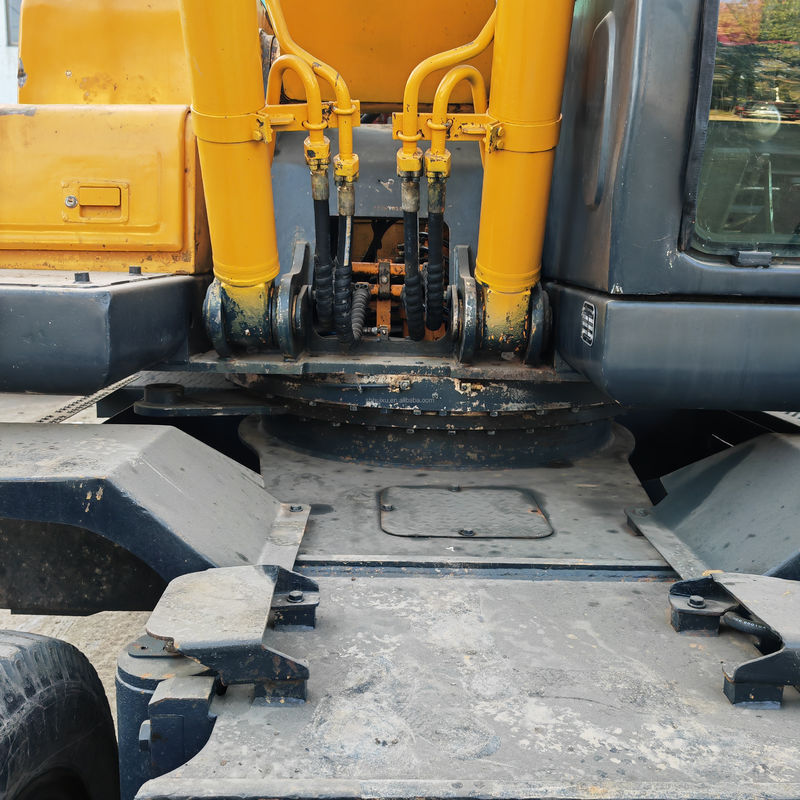 2.1m3 Capacité du seau Excavateur à roues d'occasion Hyundai 210 7 Excavateur d'occasion