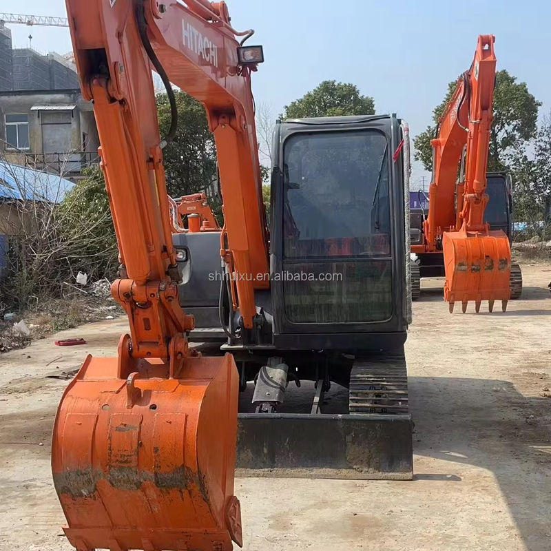 La qualité de Hitachi utilisé zx60 6 tonnes mini-pelles 60 modèle d'occasion peinture originale min I pelles Hitachi