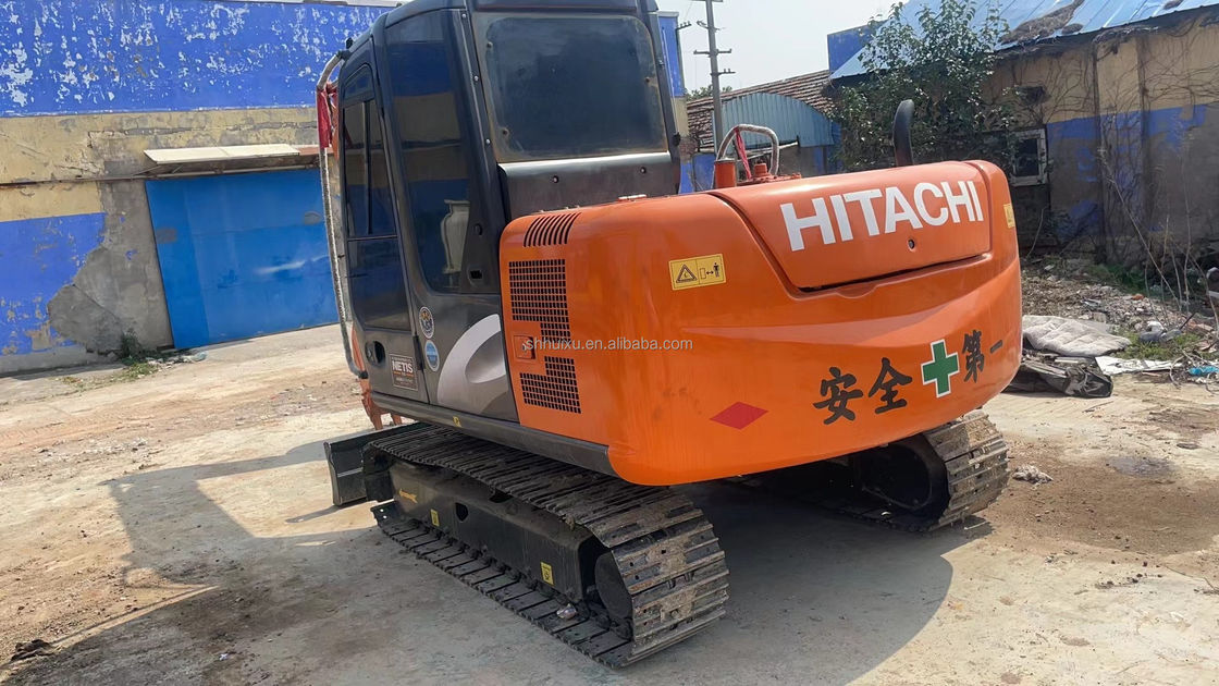 La qualité de Hitachi utilisé zx60 6 tonnes mini-pelles 60 modèle d'occasion peinture originale min I pelles Hitachi