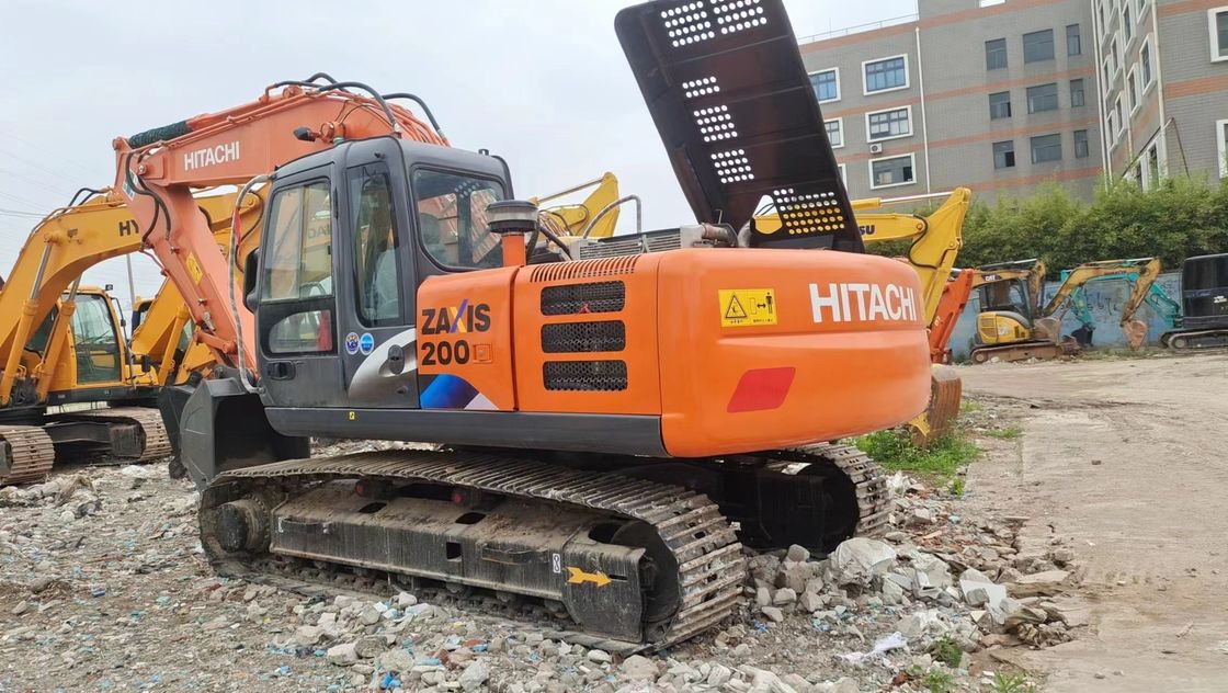 Usé japonais Hitachi Ex200 Crawler Construction de l'excavatrice de seconde main en bon état Hitachi zx200