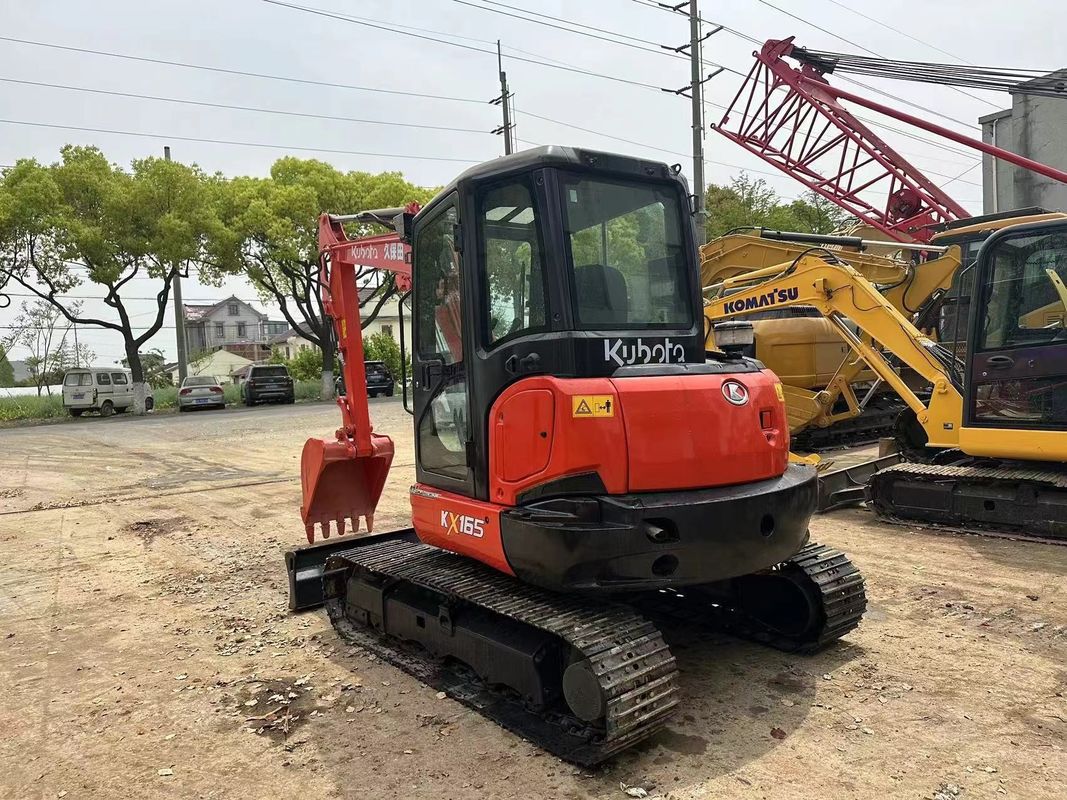 prix pas cher Kubota165 origine japonaise excavateur d'occasion Kubota 165 hydraulique rampant Excavateur Kubota 165