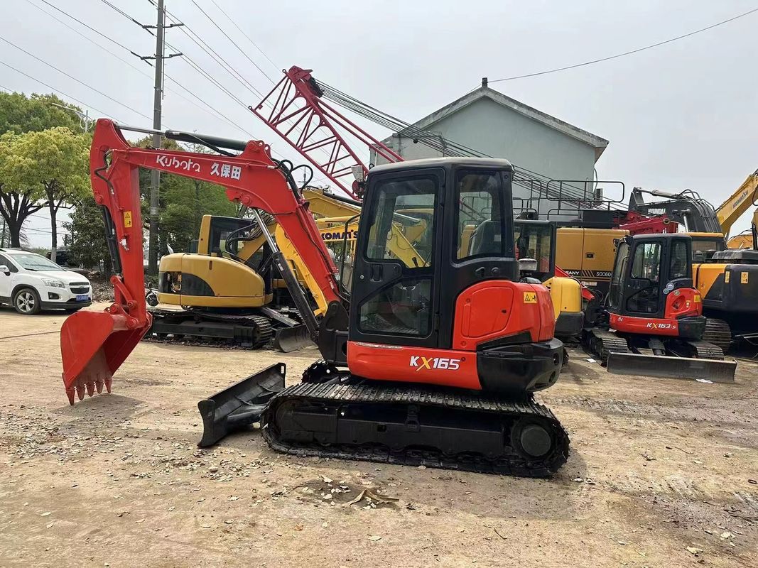 prix pas cher Kubota165 origine japonaise excavateur d'occasion Kubota 165 hydraulique rampant Excavateur Kubota 165