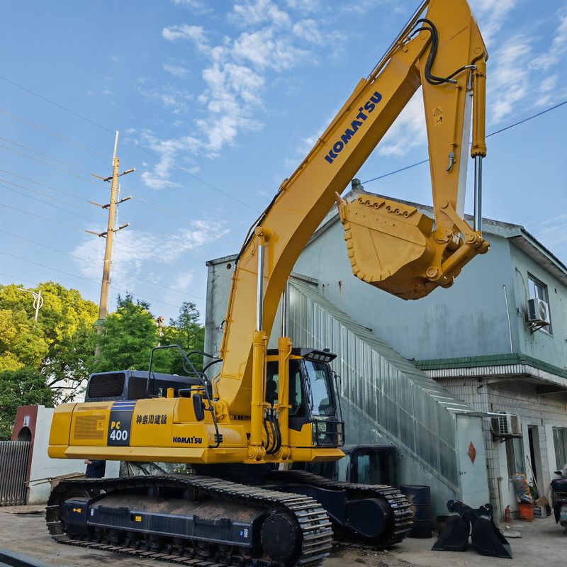 Excavateur à rouleaux utilisés Komatsu PC400, mini-excavateur PC400-7 à vendre.