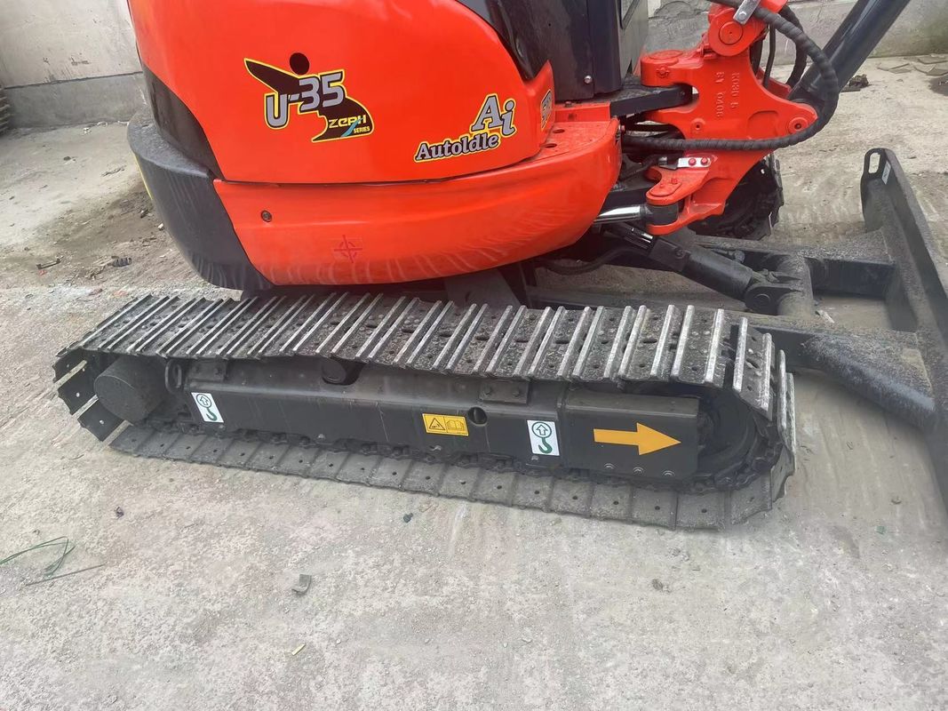 prix pas cher mini-excavatrice utilisée kubota35u/mini creuseuse creuseuse d'occasion kubota35u en vente