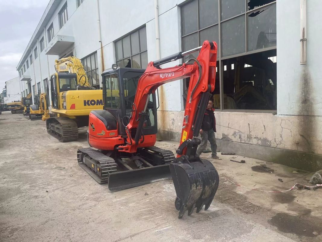 prix pas cher mini-excavatrice utilisée kubota35u/mini creuseuse creuseuse d'occasion kubota35u en vente