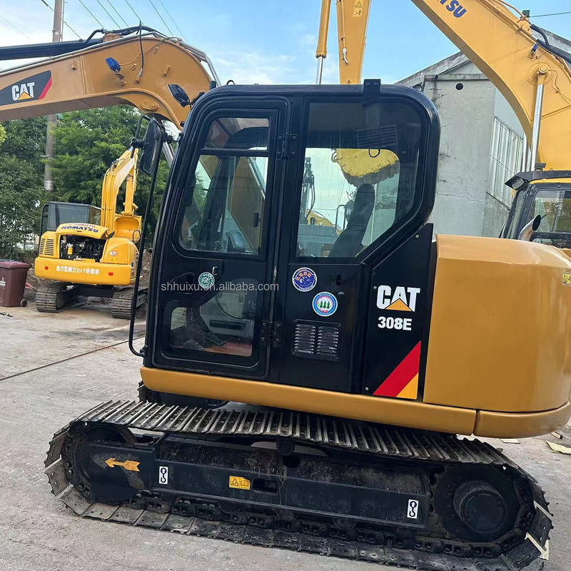 Excavateur de chenilles CAT 308E excavateur d'occasion machines utilisées de 8 tonnes machine excavateur utilisé chat 308E