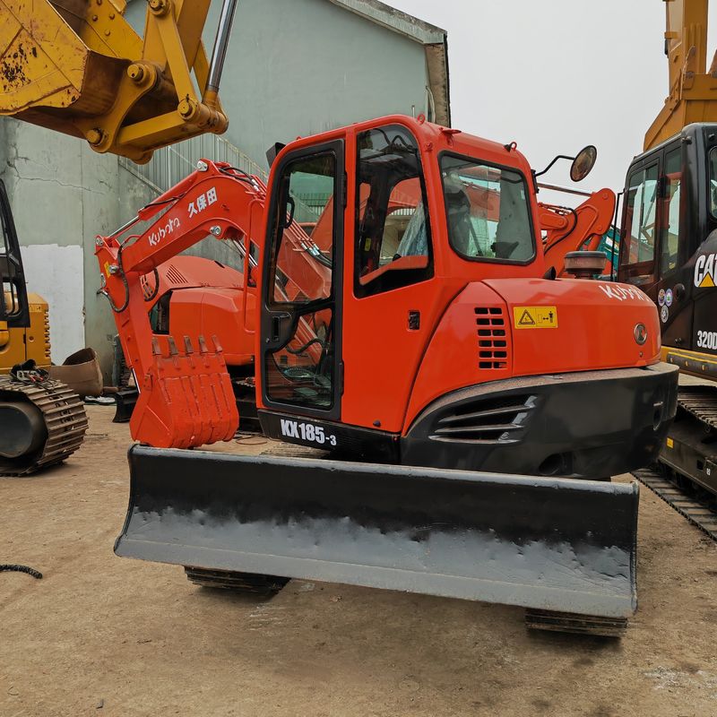 Excavateur d'occasion de taille moyenne kubota185/prêt à expédier Excavateur d'occasion Kubota 185 en vente