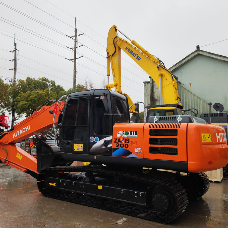 HITACHI excavateur Hitachi zx200 excavateur d'occasion construction machines de terrassement à bas prix excavateur d'occasion