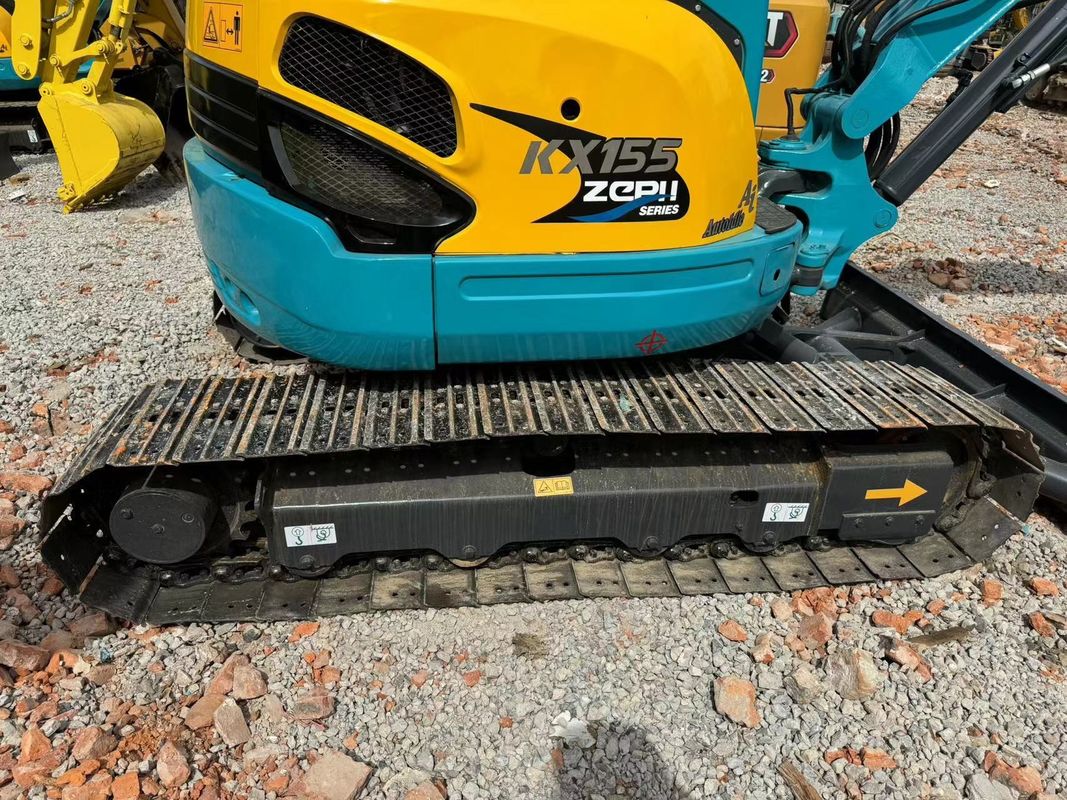 Excavateur à rouleaux d'occasion Kubotad 155 Bonne qualité machines de construction japonaise Mini Kubota 155 Avec un prix bon marché