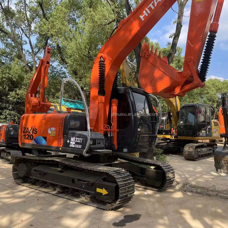 couleur orange utilisée Hitachi zx120/de seconde main Hitachi zx120 avec prix bon marché en vente