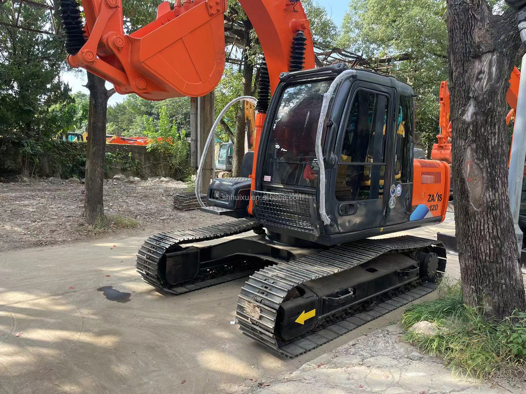 couleur orange utilisée Hitachi zx120/de seconde main Hitachi zx120 avec prix bon marché en vente