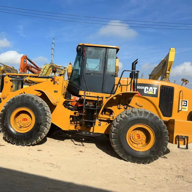 Chargeur à roues usé de 6 tonnes CAT966H chargeur à roues usé larve 966 chargeur à roues usé tracteur de pelleteuse