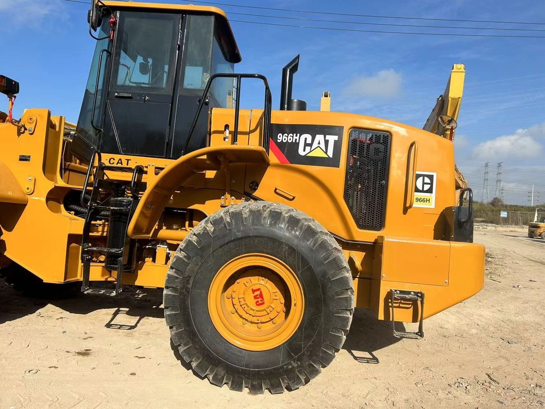 Chargeur à roues usé de 6 tonnes CAT966H chargeur à roues usé larve 966 chargeur à roues usé tracteur de pelleteuse