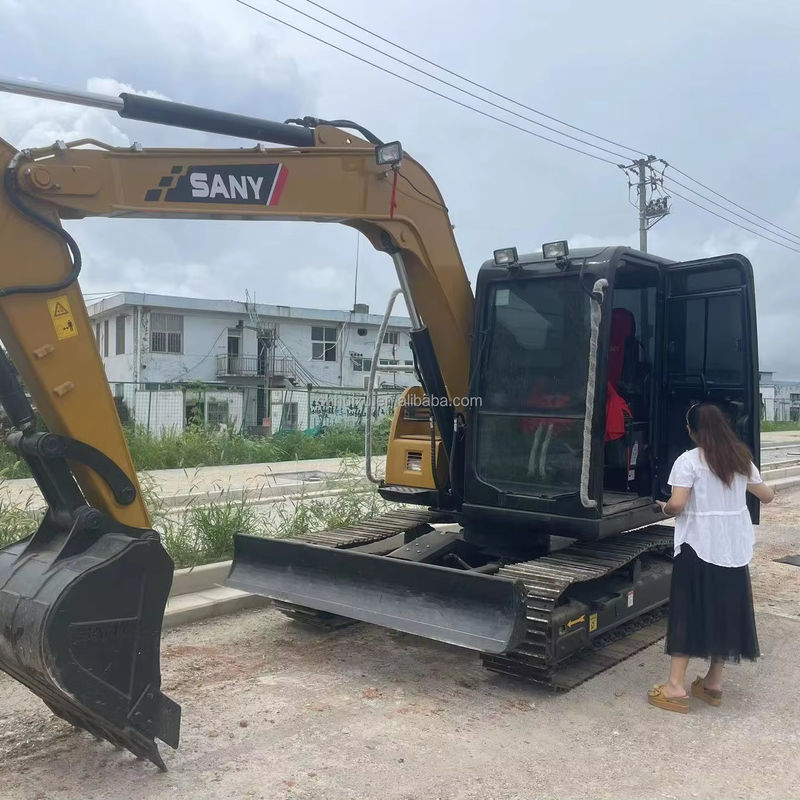 Excavateur utilisé de taille moyenne utilisé sany 75c/seconde à la vente