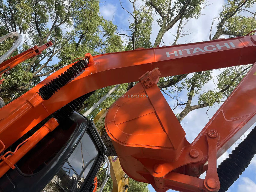 12000kg Zx120 Excavateur Hitachi d'occasion d'occasion avec peinture d'origine 0,51m3
