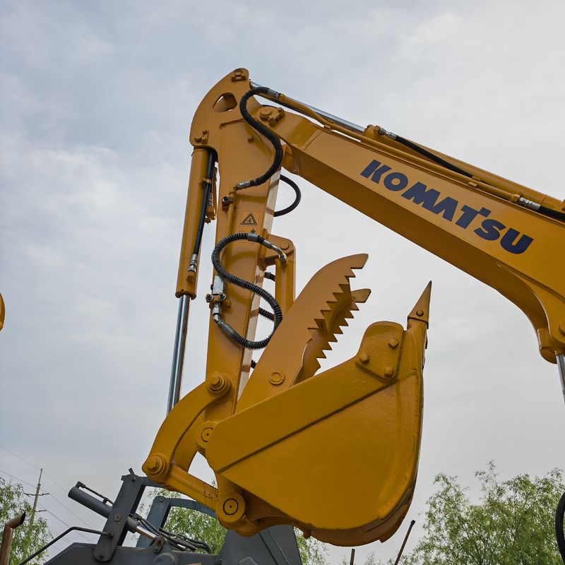 Mini-excavateur d'occasion Komatsu PC40MR petit creuseur de machines d'occasion mini-excavateurs rampant prix d'usine Komatsu PC40MR