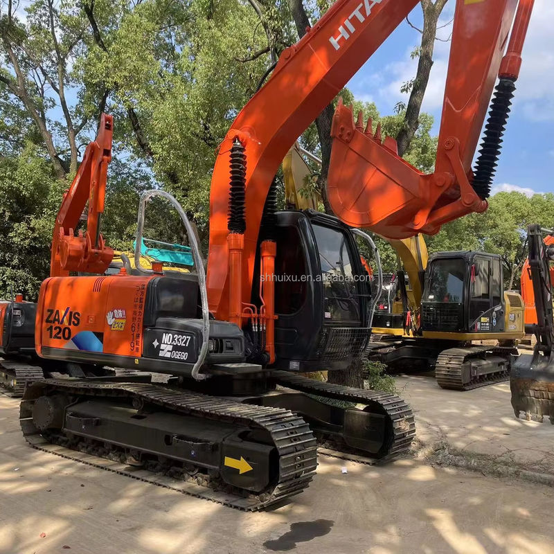 Excavateur japonais d'occasion Hitachi Zx120 Hitachi Zx130 12,2 tonnes 0,52m3 capacité de seau