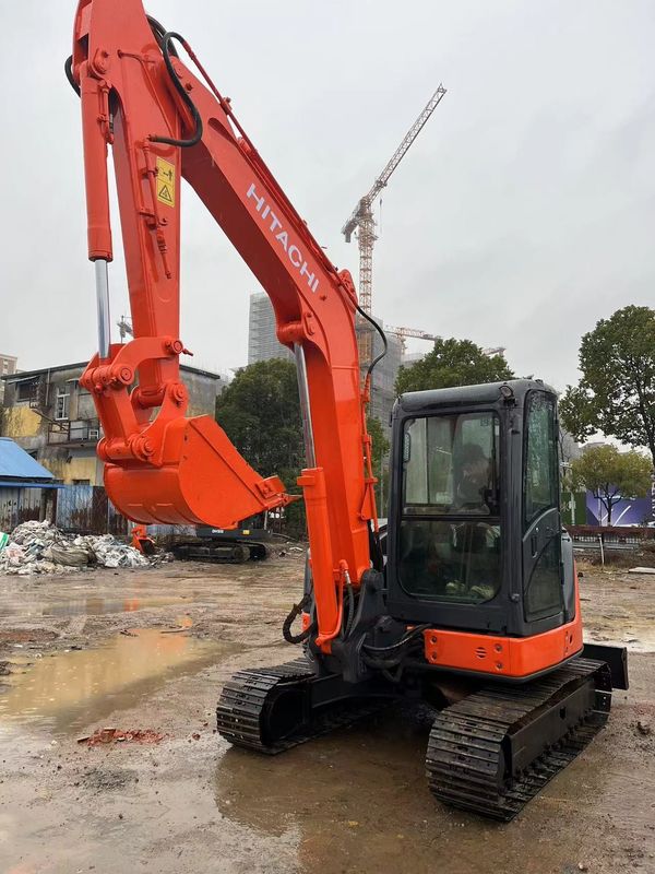 5 tonnes de boutique de la marque japonaise mini-excavatrice utilisée Hitachi Zx50u de seconde main creuseur