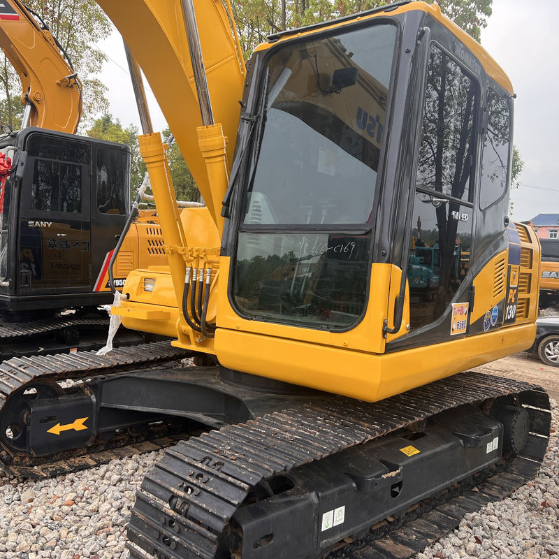 Excavateur à rampe hydraulique d'occasion Komatsu pc130 autres machines de construction excavateur d'occasion Komatsu pc130 prix pas cher