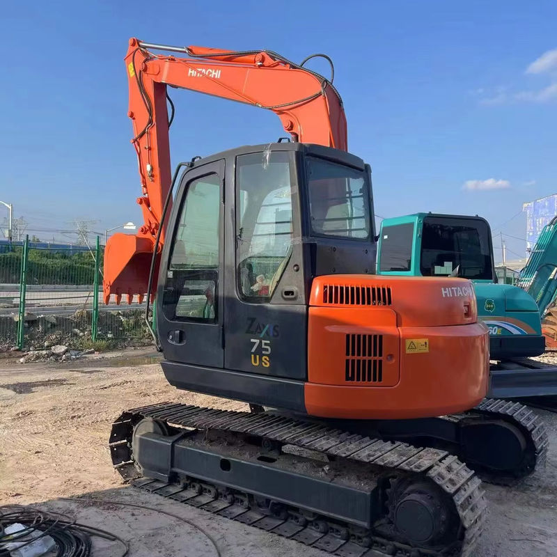 7.1 tonne d'origine utilisée Hitachi Zx70 Zx75 Mini Excavateur 0,33m3