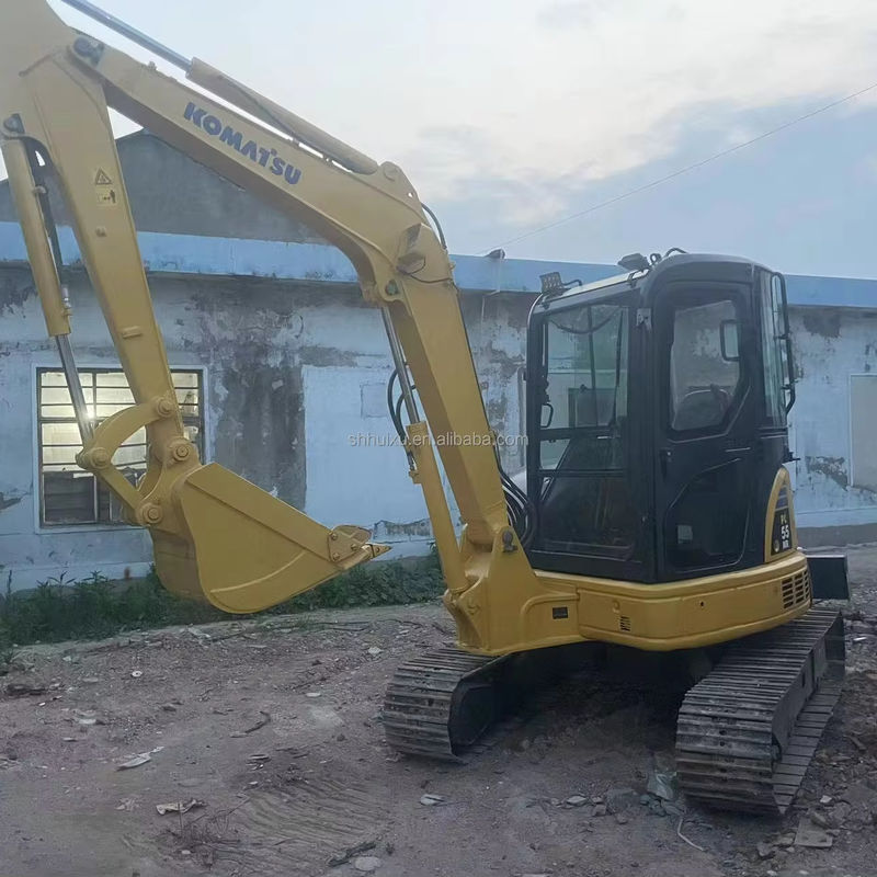 100%Japon machines utilisées excavateurs Komatsu PC55 bas prix excavateur d'occasion Komatsu pc55 à vendre