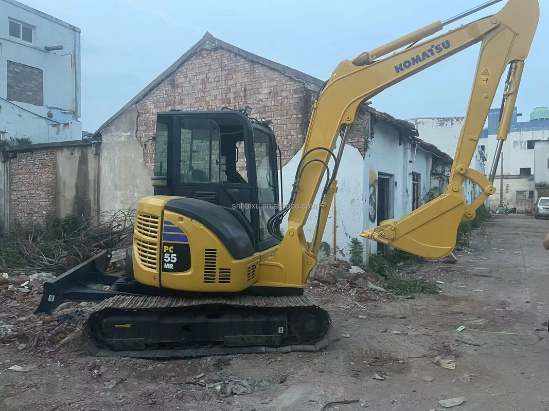 100%Japon machines utilisées excavateurs Komatsu PC55 bas prix excavateur d'occasion Komatsu pc55 à vendre