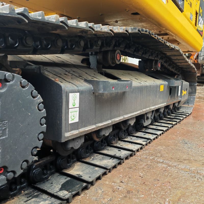 NOUVEAU 90% utilisé excavateur à rampe Komatsu pc200-8 prix d'usine en stock meilleure qualité machines de construction d'occasion