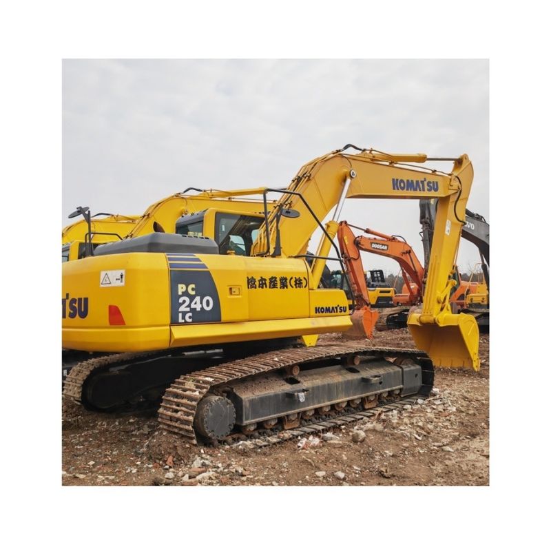 Utilisé hydraulique grosse excavatrice komatsu pc240 Crawler 24 tonnes d'occasion Excavators japonais Marque originale Komatsu pc240 Pc200-8