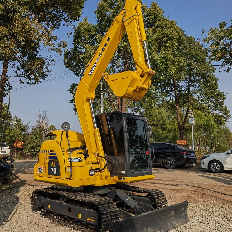 temps de travail réduit utilisée excavatrice komatsu pc70-8/électrique utilisée excavatrice Komatsu pc70-8