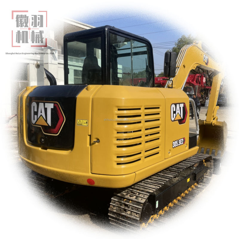 Améliorer l'efficacité et la souplesse du travail mini-pelles usagées CAT 305.5 pour la vente