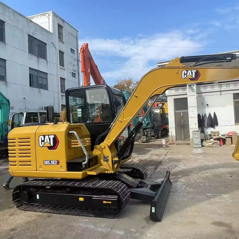Utilisé à basse heure Caterpillar Cat 305.5E Utilisé 303 8tons 220 210dl Cat 306E Mini Excavator utilisé
