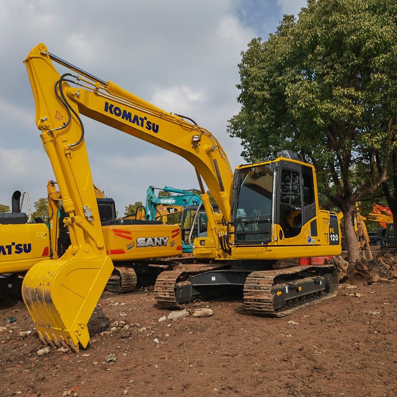 couleur d'origine utilisé excavateur komatsu komatsu pc120/de seconde main bas prix excavateur komatsu pc120