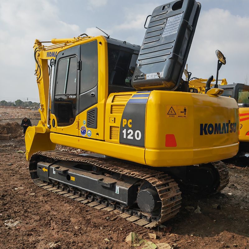 couleur d'origine utilisé excavateur komatsu komatsu pc120/de seconde main bas prix excavateur komatsu pc120