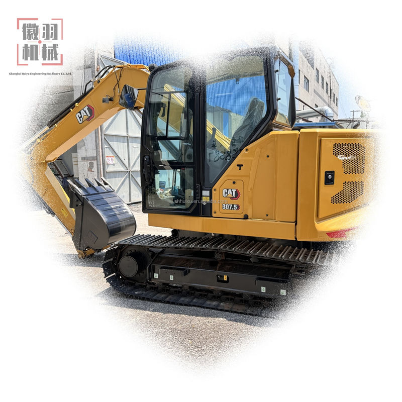 Utilisé Caterpillar 307.5 a été produit en 2023 Mini Utilisé Excavator mini chargador machines de construction