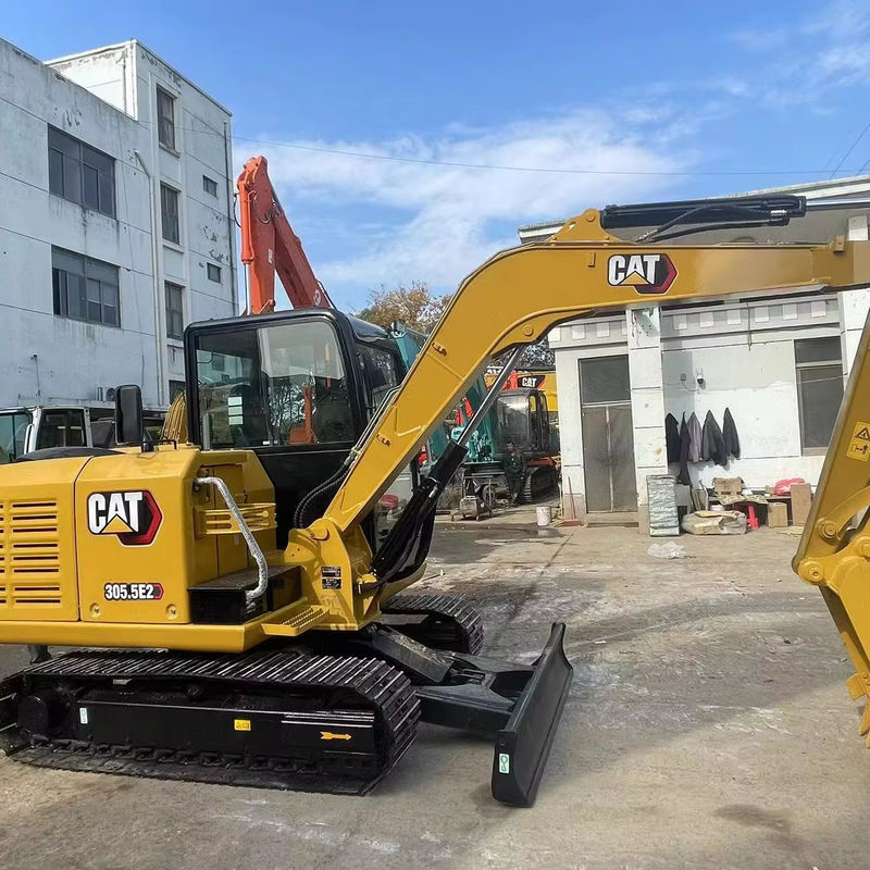 L'excavatrice miniature utilisée Caterpillar Cat 305.5E utilisée 303 8tons/ Cat 306E 308E 307.5