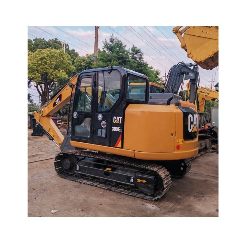 Excavateurs usagés Cat 308E / Second hand Mini japonais 8T ont des outils et équipements de construction EPA à vendre