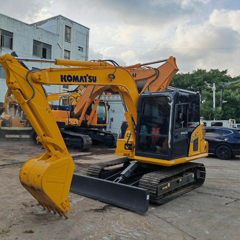 7 tonnes de couleur d'origine Utilisé Komatsu Excavator Komatsu Pc70 7000KG