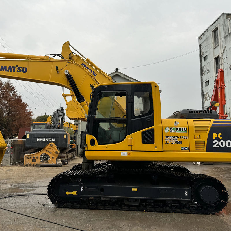 20 tonnes de couleur d'origine Excavatrice utilisée Komatsu Pc200 Excavatrice de construction