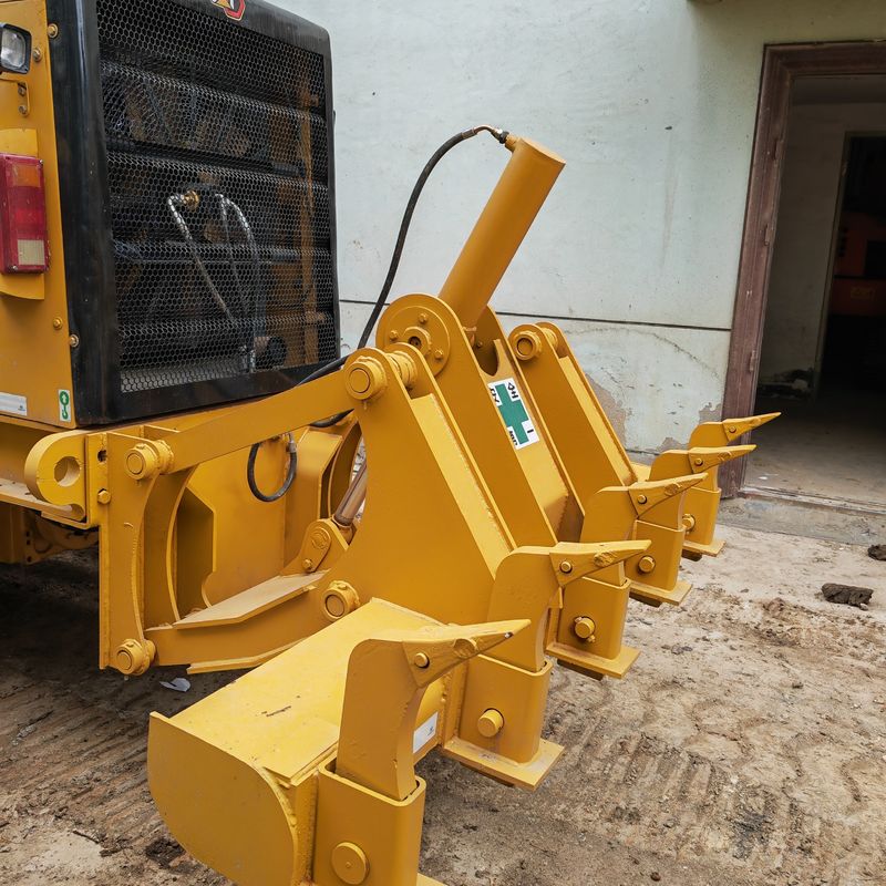 Excavateur usé planteur de terrain Caterpillar CAT140K machine routière de seconde main moteur de tracteur japonais en bon état