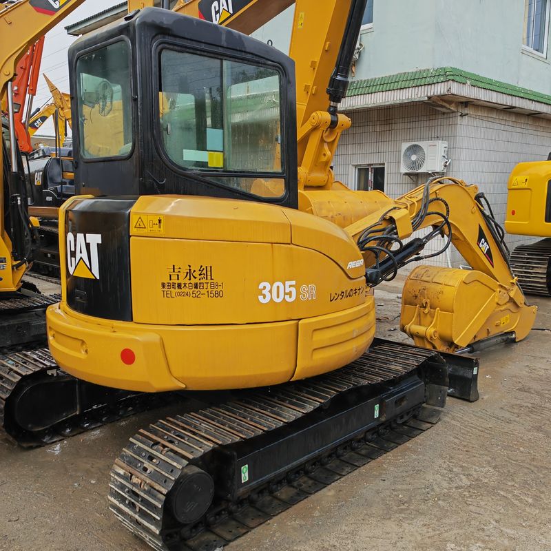 Excavateurs CAT utilisés Excavateur à rampe CAT 305.5SR /machines d'ingénierie et de construction utilisées Excavateur CAT 305SR 5T