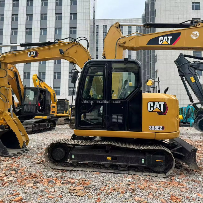 Excavateur Utilisé Caterpillar cat308e d'occasion Japon moteur cat 308e avec certificat EPA utilisé cat 308e