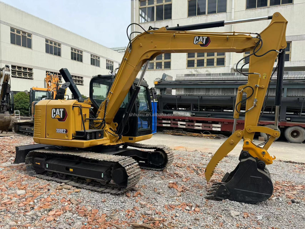 Excavateur Utilisé Caterpillar cat308e d'occasion Japon moteur cat 308e avec certificat EPA utilisé cat 308e