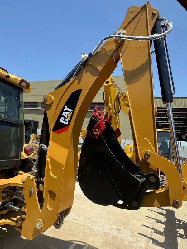 Chargeur de pelle utilisée Caterpillar CAT420F chargeur de pelle cat 420f/ moteur de pelle japonaise d'occasion en bon état