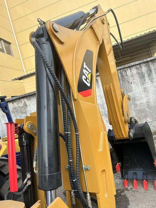 Chargeur de pelle utilisée Caterpillar CAT420F chargeur de pelle cat 420f/ moteur de pelle japonaise d'occasion en bon état