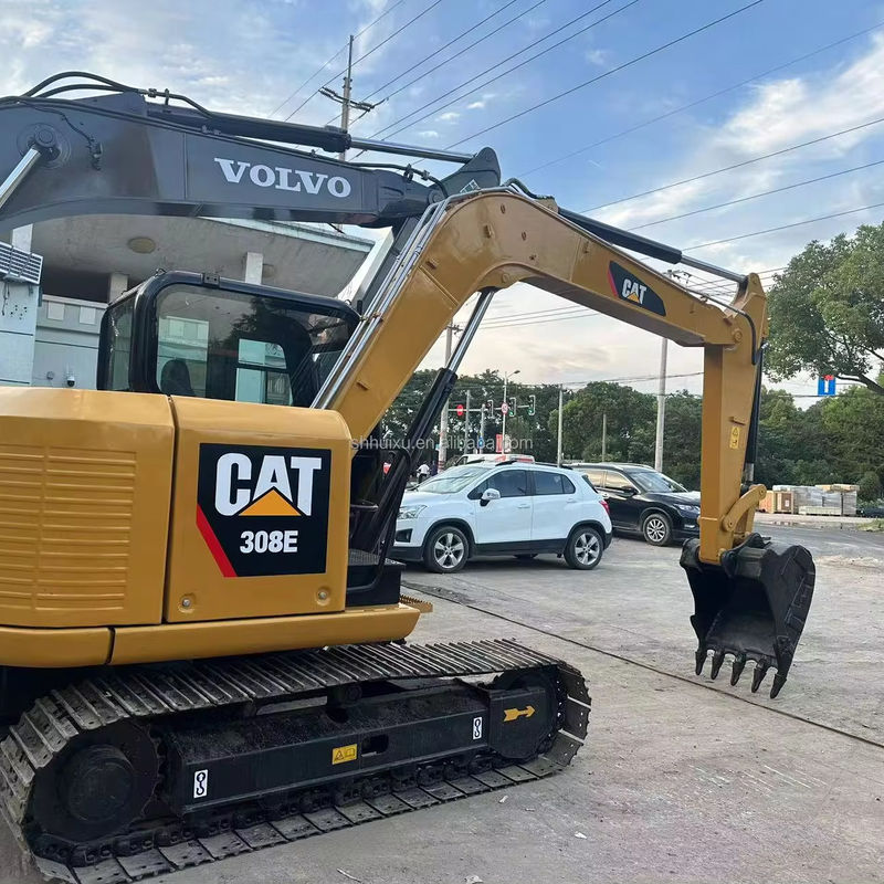 90% Nouveau excavateur d'occasion cat308e/vente à chaud excavateur à rampe de haute qualité excavateur d'occasion cat308c