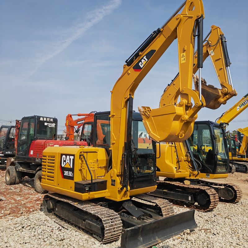 Excavatrices usagées CAT 305.5E 5 tonnes excavatrices d'occasion pas chères CAT 305.5 Autres machines de construction certifiées EPA