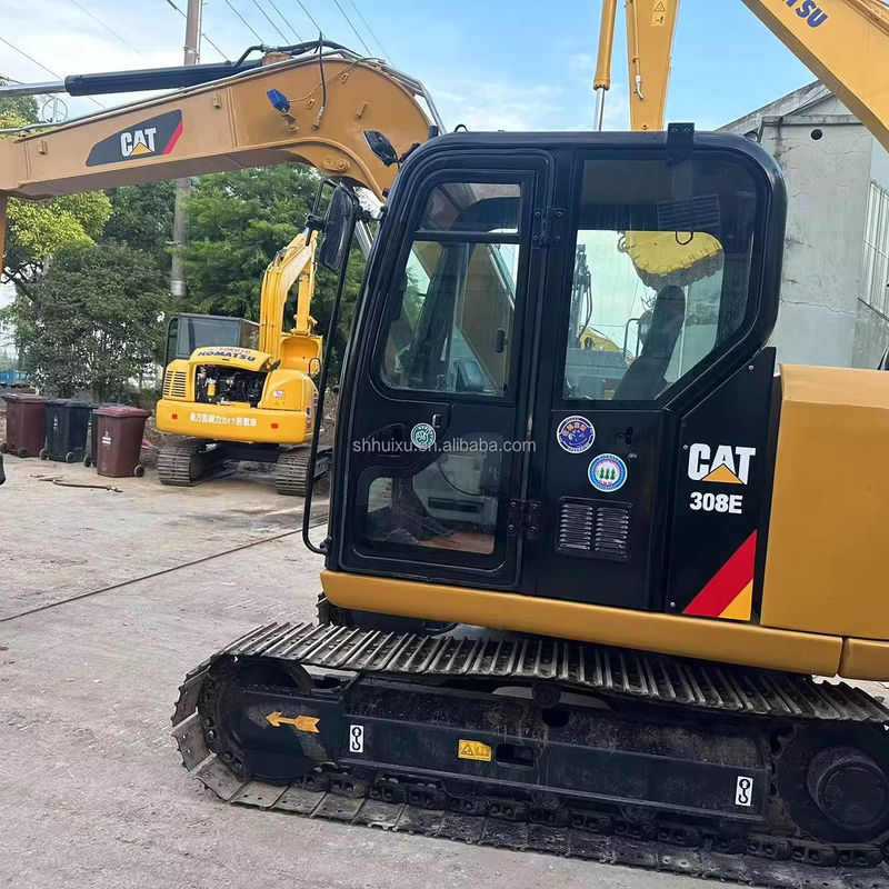 Excavateur japonais d'occasion cat 308e avec moteur EPA machines de construction cat 308e d'occasion à vendre
